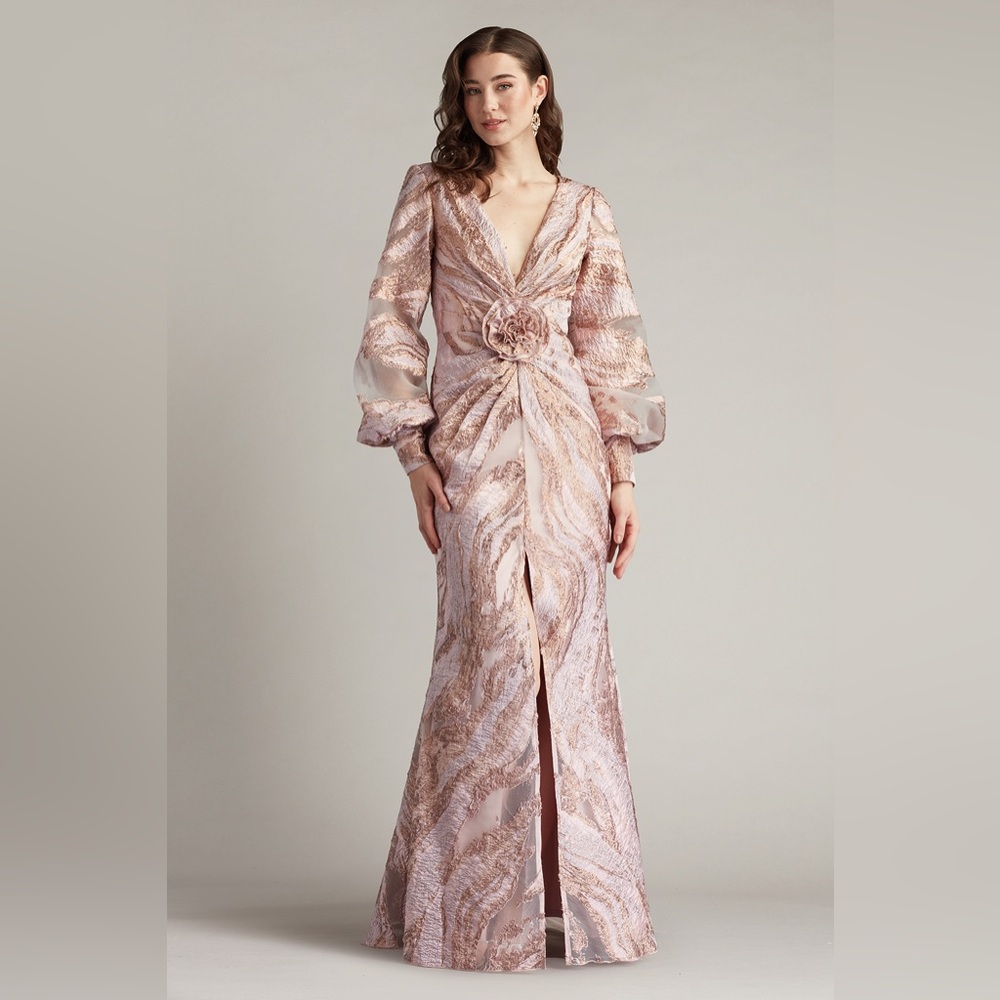 TADASHI SHOJI - ROSELLE GILDED GOWN